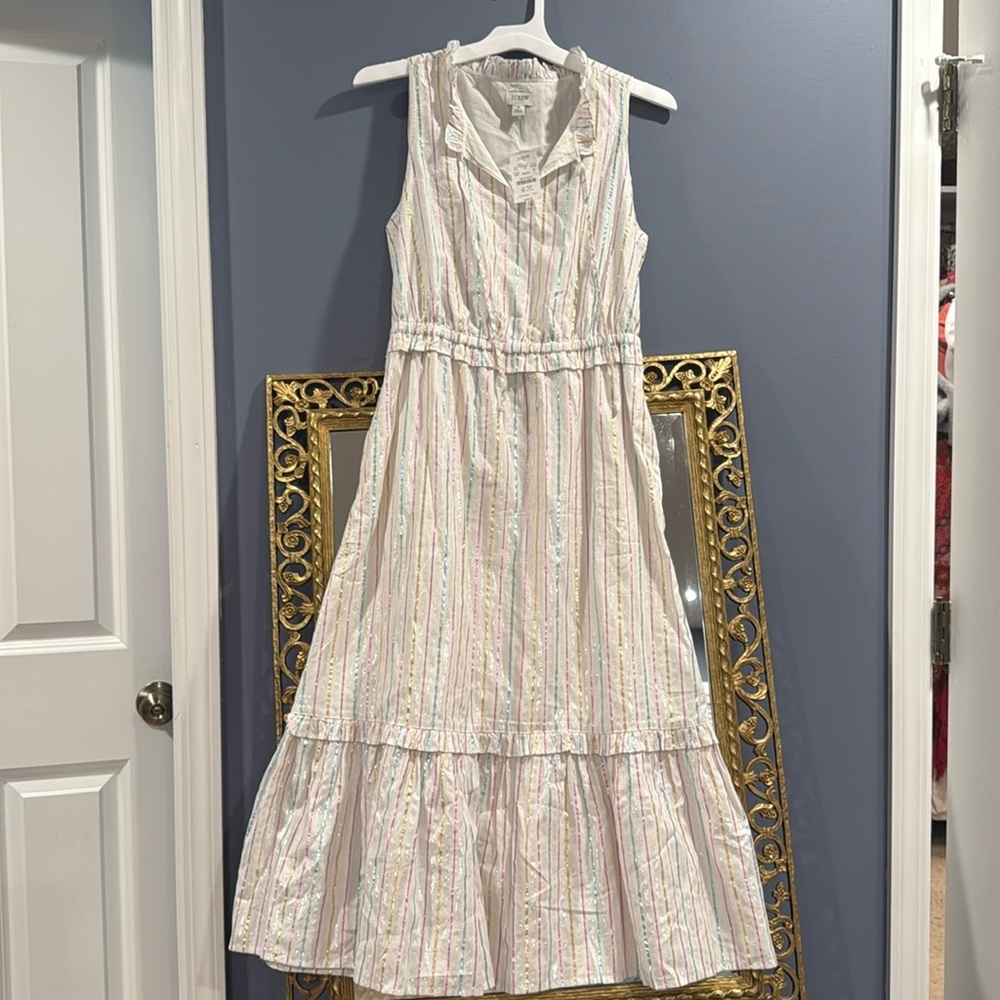 Sleeveless tiered dress